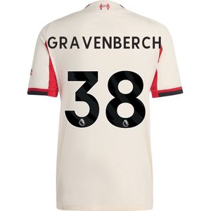 adidas Liverpool Gravenberch 38 Uitshirt Authentic 2025-2026