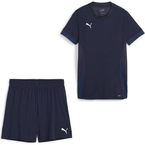 PUMA teamGOAL Matchday Voetbaltenue Dames Donkerblauw Wit