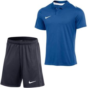 Nike Academy Pro 24 Polo Trainingsset Blauw Wit