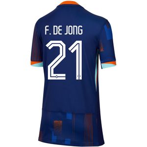 Nike Nederland F. de Jong 21 Uitshirt 2024-2026 Kids
