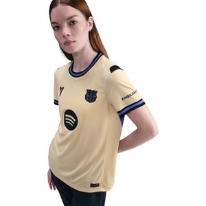 FC Barcelona 2025/26 Stadium Uit Kobe replicavoetbalshirt met Dri-FIT voor dames - Bruin