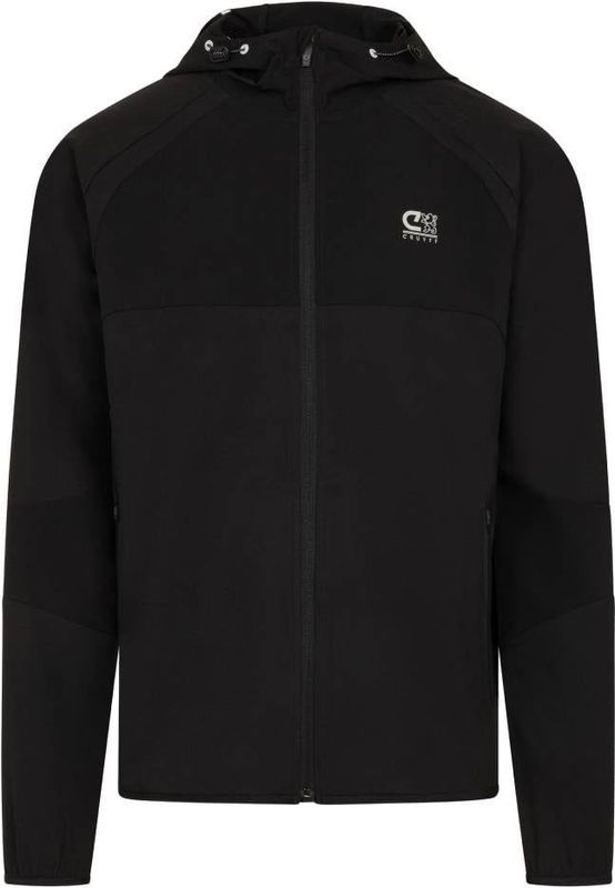 Cruyff - Agate Hooded - Trainingsjack - Zwart