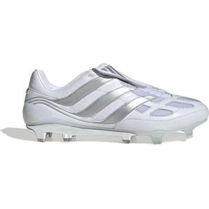 adidas Predator Precision Elite Gras Voetbalschoenen (FG) Wit Zilver Grijs
