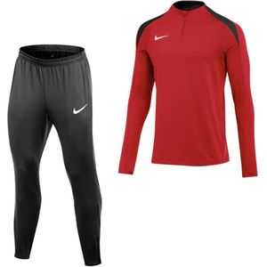 Nike Strike 24 Trainingspak 1/4-Zip Rood Wit