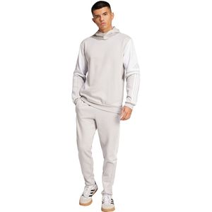 adidas Squadra 25 Sweat Hooded Trainingspak Lichtgrijs Wit