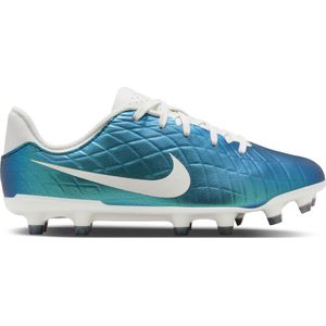 Nike Tiempo Legend 10 Academy Gras / Kunstgras Voetbalschoenen (MG) Kids Smaragdgroen Wit