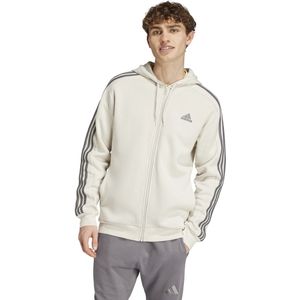 adidas Essentials Fleece Vest Beige Donkergrijs