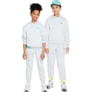 Nike Sportswear Club Fleece Crew Trainingspak Kids Grijs Turquoise