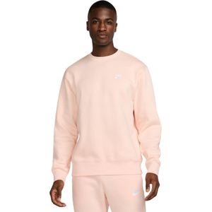 Nike - Sportswear Club Fleece - Sweater - Grijs - Katoen/Polyester