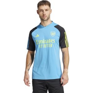 adidas Arsenal Trainingsshirt 2023-2024 Blauw Zwart Geel