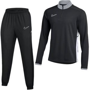Nike Academy 25 Trainingspak 1/4-Zip Zwart Grijs Wit