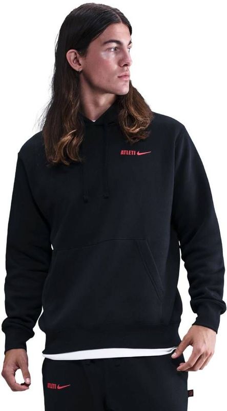 Nike - Atlético Madrid Club - Voetbalhoodie - Zwart - Fleece
