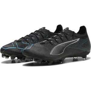 PUMA Ultra 5 Pro Gras / Kunstgras Voetbalschoenen (MG) Zwart Zilver Blauw