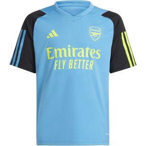 adidas Arsenal Trainingsshirt 2023-2024 Kids Blauw Zwart Geel