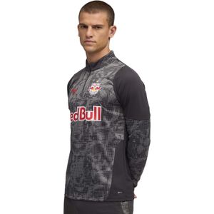 PUMA - Red Bull Salzburg Trainingstrui 1/4-Zip - Donkergrijs Zwart Rood