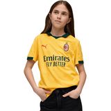 Puma - Ac Milan 25/26 - Replica Derde Korte Mouw T-shirt - Geel - Junior