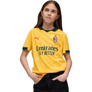 Puma - Ac Milan 25/26 - Replica Derde Korte Mouw T-shirt - Geel - Junior