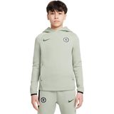 Nike - Chelsea Tech Fleece Hoodie - Lichtgroen - Kids - 2025-2026