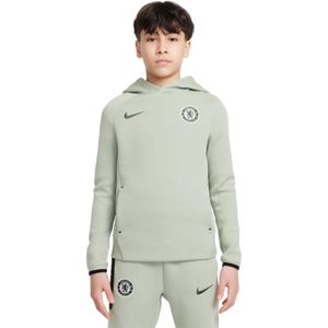 Nike - Chelsea Tech Fleece Hoodie - Lichtgroen - Kids - 2025-2026