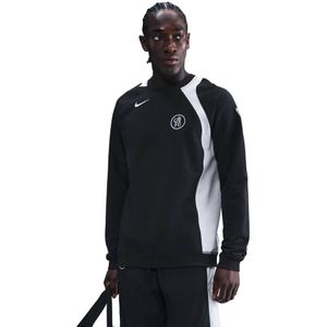 Nike Chelsea Total 90 Crew Sweater 2025-2026 Zwart Wit