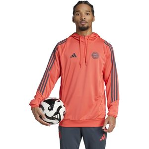 adidas Bayern München Track Hoodie 2025-2026 Oranje Donkergrijs