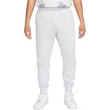 Nike Sportswear Club Fleece Joggingbroek Lichtgrijs Wit