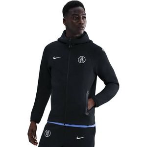 Nike - Chelsea Tech Fleece Vest - Zwart Wit - 2025-2026