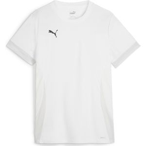 Puma - Sporttop - Wit/Zwart/Grijs - Regular Fit - Korte Mouwen