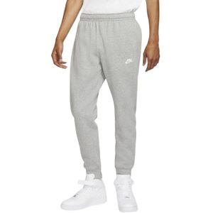 Nike Sportswear Club Fleece Joggingbroek Grijs Wit