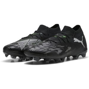 PUMA Future 8 Match Gras / Kunstgras Voetbalschoenen (MG) Zwart Grijs Groen