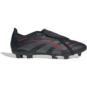 adidas Predator League FT Gras / Kunstgras Voetbalschoenen (MG) Zwart Grijs Rood