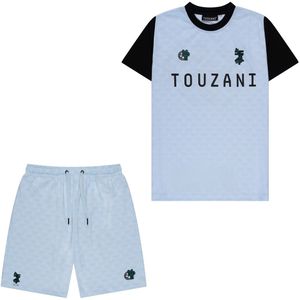 Touzani Hikarimono Hariwake Trainingsset Kids Lichtblauw Zwart