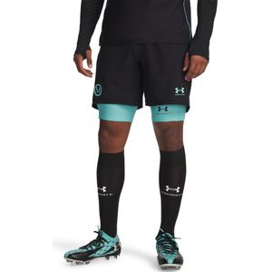 Under Armour - Challenger - Trainingsbroekje - Zwart - Turquoise