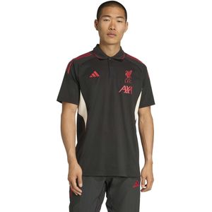 adidas - Liverpool Polo 2025-2026 - Zwart Rood Wit - Sportshirt