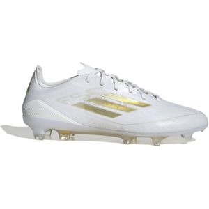 adidas F50 Pro Gras Voetbalschoenen (FG) Wit Goud