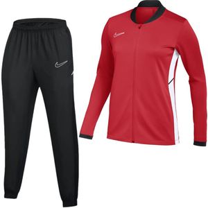 Nike Academy 25 Trainingspak Full-Zip Rood Zwart Wit