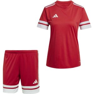 adidas Squadra 25 Voetbaltenue Dames Rood Wit
