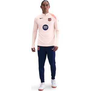 Nike FC Barcelona Strike Trainingspak 1/4-Zip 2025-2026 Oranje Donkerblauw