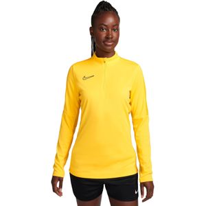 Nike Academy 23 Trainingstrui 1/4-Zip Dames Geel Zwart