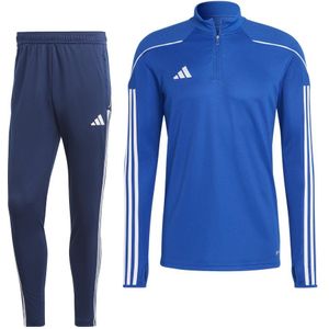 adidas Tiro 23 League 1/4-Zip Trainingspak Blauw Donkerblauw