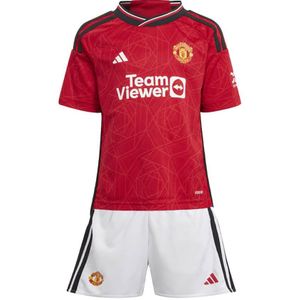 adidas Manchester United Minikit Thuis 2023-2024 Kleuters/Peuters