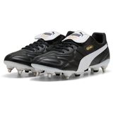 PUMA King Top - Voetbalschoenen - Zwart Wit Goud - IJzeren Noppen
