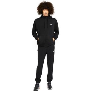 Nike Sportswear Club Fleece Trainingspak Zwart Wit