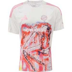 adidas Masters of Madness Racing Pannakoek Voetbalshirt Wit Oranje Roze
