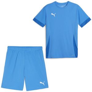 PUMA teamGOAL Matchday Voetbaltenue Kids Blauw Wit