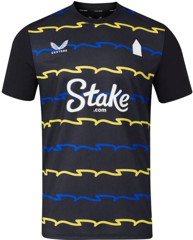 Castore - Everton FC 2025/26 - Sportshirt - Zwart - Heren