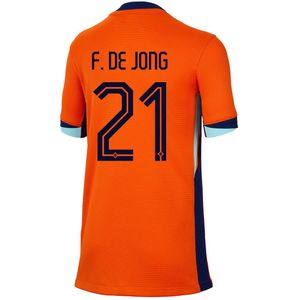 Nike Nederland F. de Jong 21 Thuisshirt 2024-2026 Kids