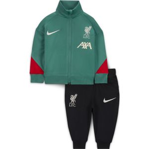Nike Liverpool Strike Trainingspak Full-Zip 2024-2025 Baby Groen Zwart Rood