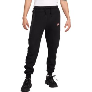 Nike Tech Fleece Sportswear Joggingbroek Zwart Roze Donkergrijs