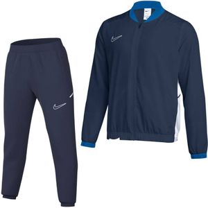 Nike Academy 25 Woven Trainingspak Full-Zip Donkerblauw Blauw Wit